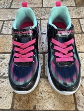 Skechers Girls Skech-Air Memory Foam Shoes Size 1.5 NWOB