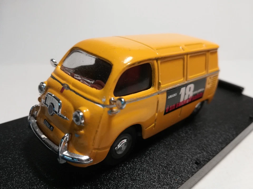 GIOCHER Fiat furgone pubblicitario AMARO 18 ISOLABELLA sc. 1:43 - Immagine 3 di 4