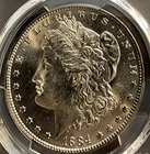 CHOICE 1884-O MORGAN SILVER DOLLAR ✪ PCGS MS-65 ✪ Blast White Frosty Beauty !!!