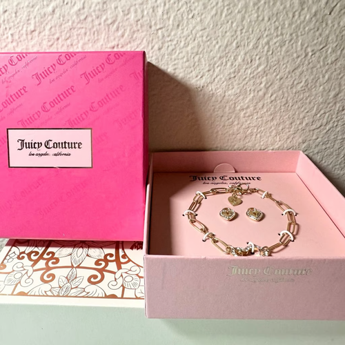 Juicy Couture bracelet and earring set - New with box - Picture 2 of 5