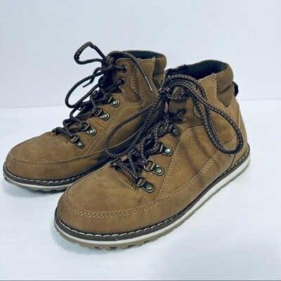 The Children's Place Boys Lace Up Hi Top Boots