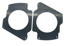 6½" 6.5 61/2 Front Speaker Mount Plates Adapters Brackets Ring fits Nissan 240SX