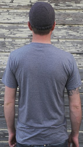 Vintage Track Bicycle Tri Blend T Shirt Retro Antique Fixed Gear Race Bike Fixie - Picture 22 of 25