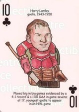 2006 Detroit Red Wings Heroes Playing Card #36 Harry Lumley
