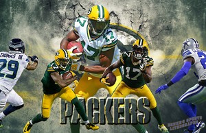 Green Bay Packers Lithograph print of Davante Adams 17 x ...