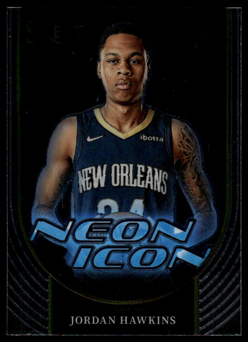 2023-24 Panini Select Jordan Hawkins #25 Neon Icon