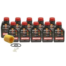 10L Motul 8100 X-CLEAN EFE 5W30 Wix Filter Motor Oil Change Kit For GS350 IS250
