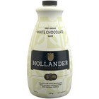 Hollander Sweet Ground White Chocolate Sauce - 64 oz Bottles