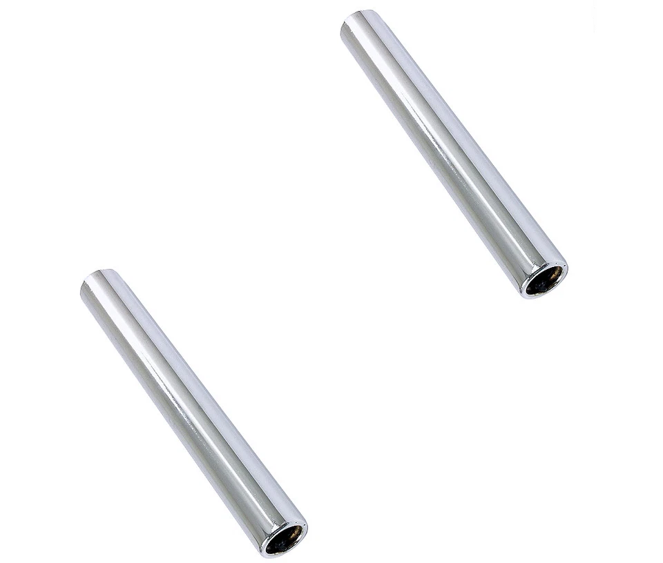 Juego de 2 puntas cromadas silenciador de escape para VW Beetle Karmann Ghia estándar Foto 4 de 4