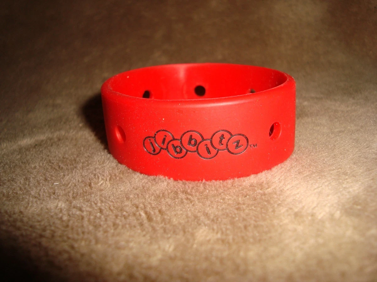 Jibbitz childs Charm Red Rubber Wristband Bracelet