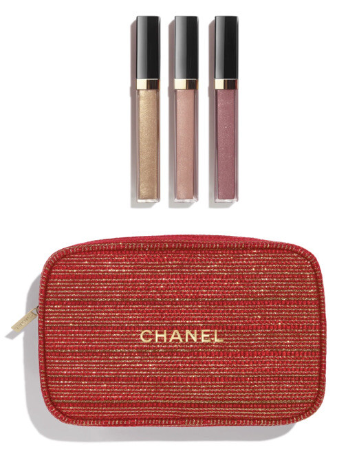 NEW CHANEL Lip Gloss Trio Holiday Gift Set Authentic CHANEL NEW CHANEL Lip Gloss Trio Holiday Gift Set Authentic CHANEL
