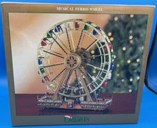 DILLARD'S TRIMMINGS Christmas Musical Ferris Wheel 9.75" 79826 NEW Free Shipping