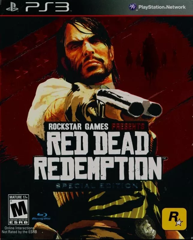 Red Dead Redemption Sony PlayStation 3 PS3 Video Game With Manual