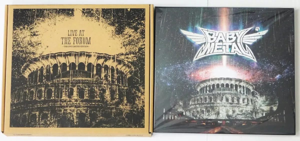 BABYMETAL Live At The Forum The One Limited Edition 1 Blu-ray +2CD