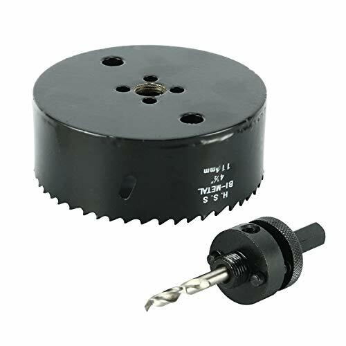 4-1/2 Inch Hole Saw with Heavy Duty 
