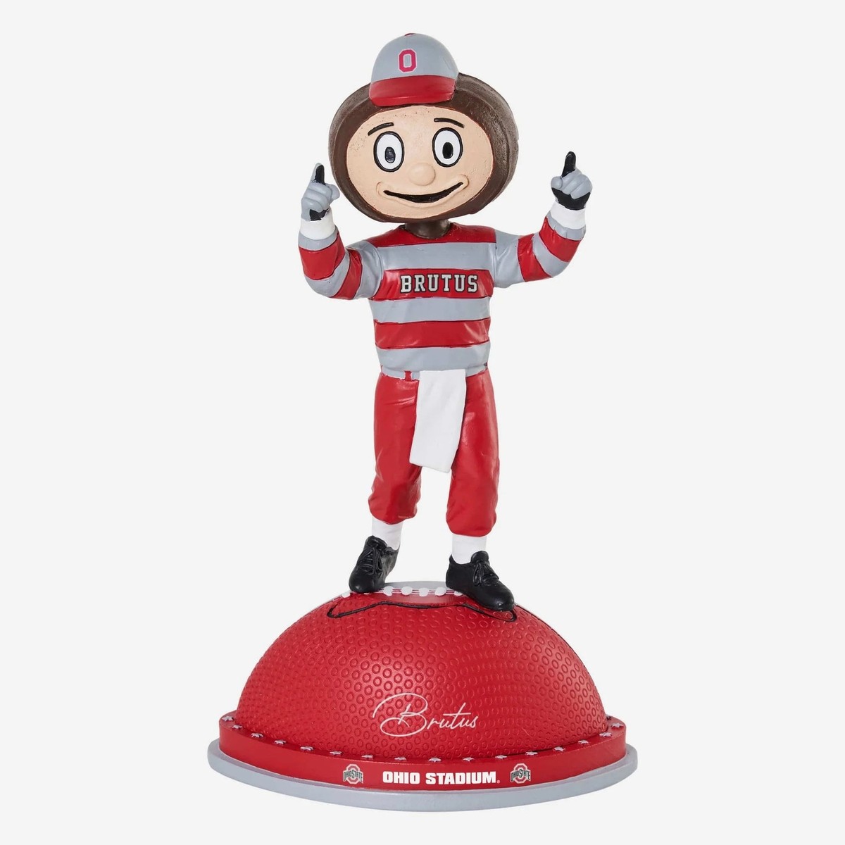 【BOBBLE HEAD】BUCKEYES BRUTUS Brutus Buckeye Ohio State Buckeyes Framed Showcase