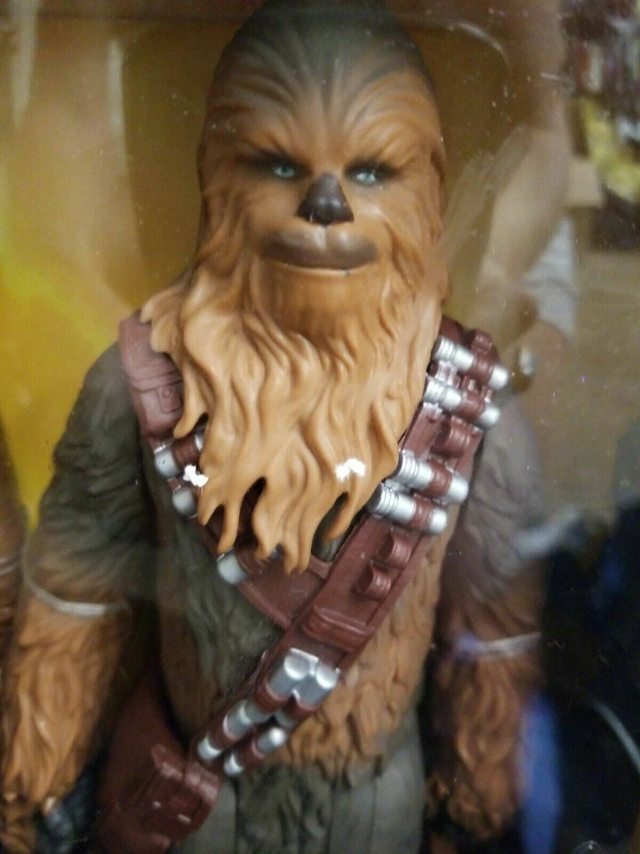 Paquete de 2 figuras de acción de Star Wars Han Solo y Chewbacca 10 pulgadas nuevas con caja Foto 3 de 4