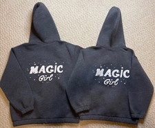 ZARA KIDS GREY HOODIES 2 FOR 30 GIRL SIZES 4 6 YR OLD FREE SHIP 
