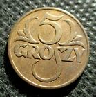 Old Coin Of Poland 5 Groszy 1938 (Second Republic)