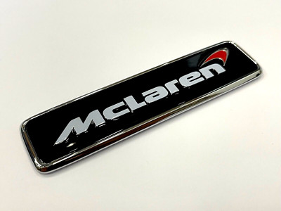 Original McLaren 540C Front Motorhaube Emblem RED TICK 11A9383CP NEU