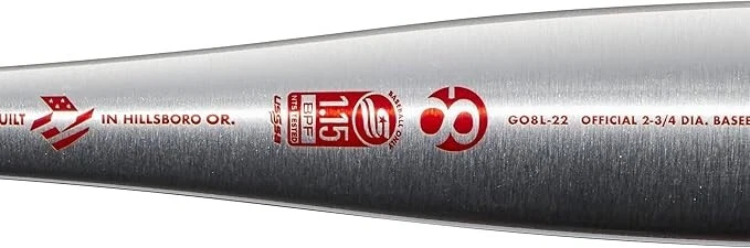 NEW 2022 DeMarini The Goods One Piece (-10) Youth Baseball Bat - Image 4 of 4