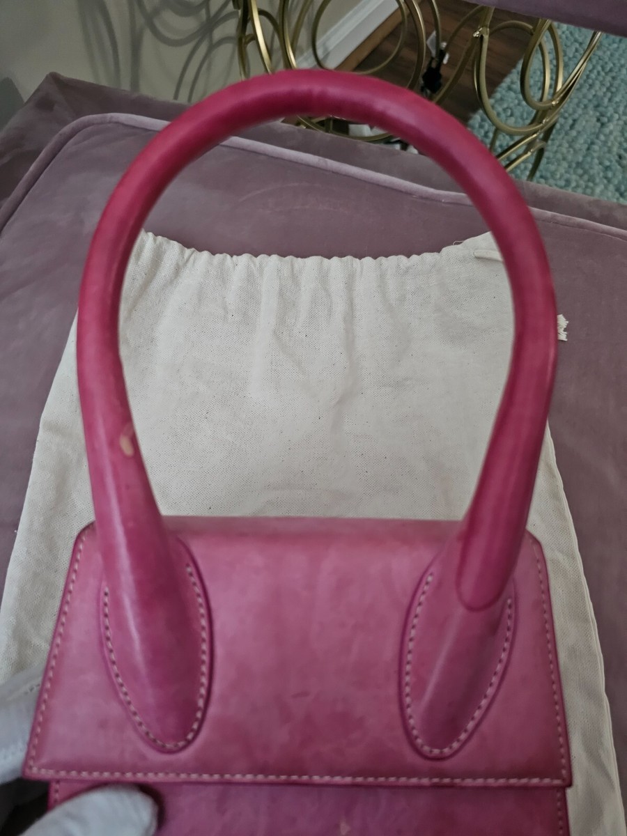 Jacquemus Le Chiquito Moyen Bag Leather Pink | eBay Jacquemus Le Chiquito Moyen Bag Leather Pink | eBay