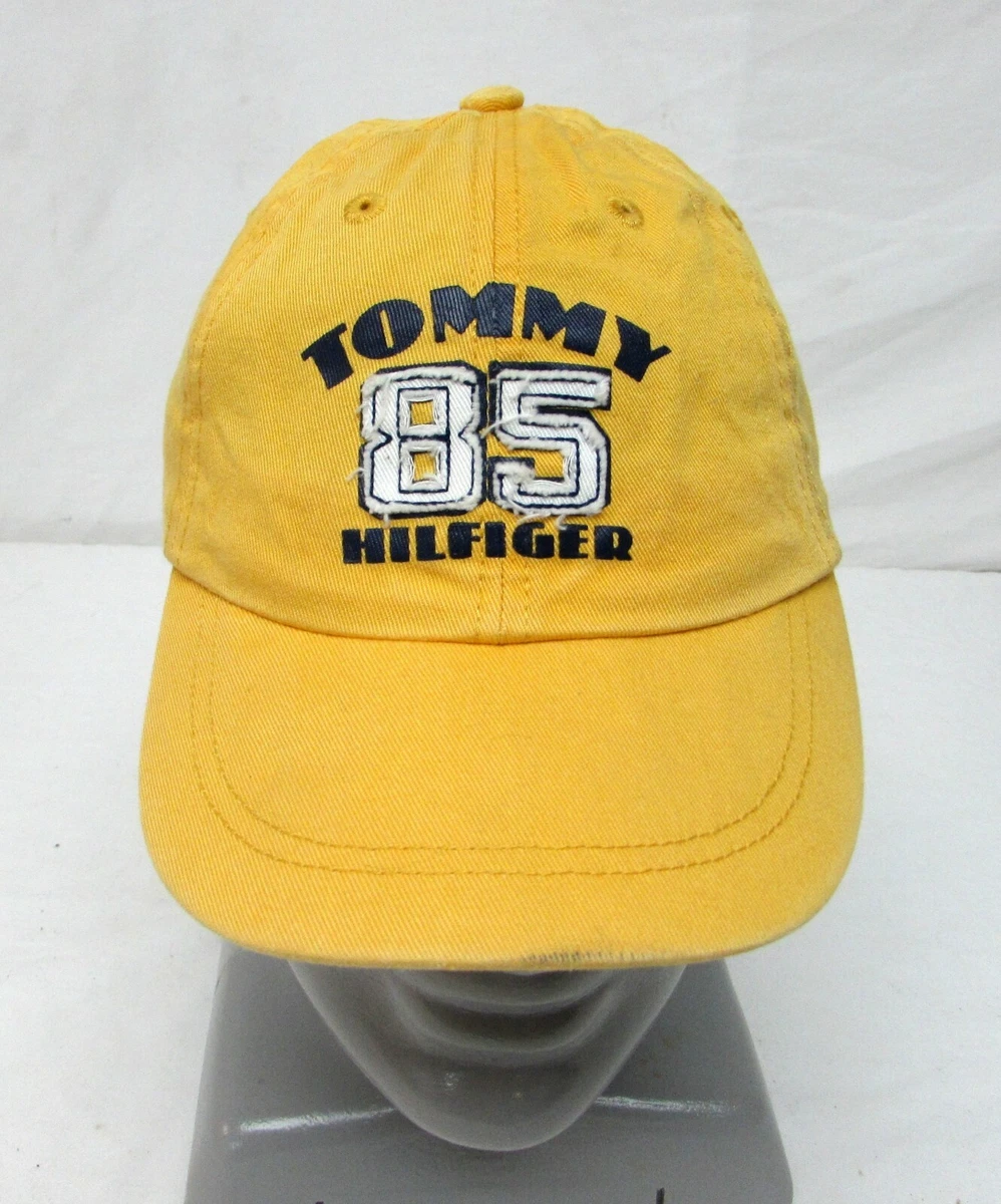 Tommy Hilfiger 85 yellow hat baseball cap size small