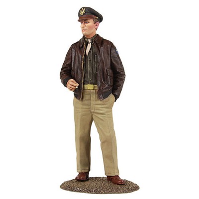 Britains Wwii 2 Weltkrieg Usaaf Bomber Pilot Mit Zigarette 25028 Ebay