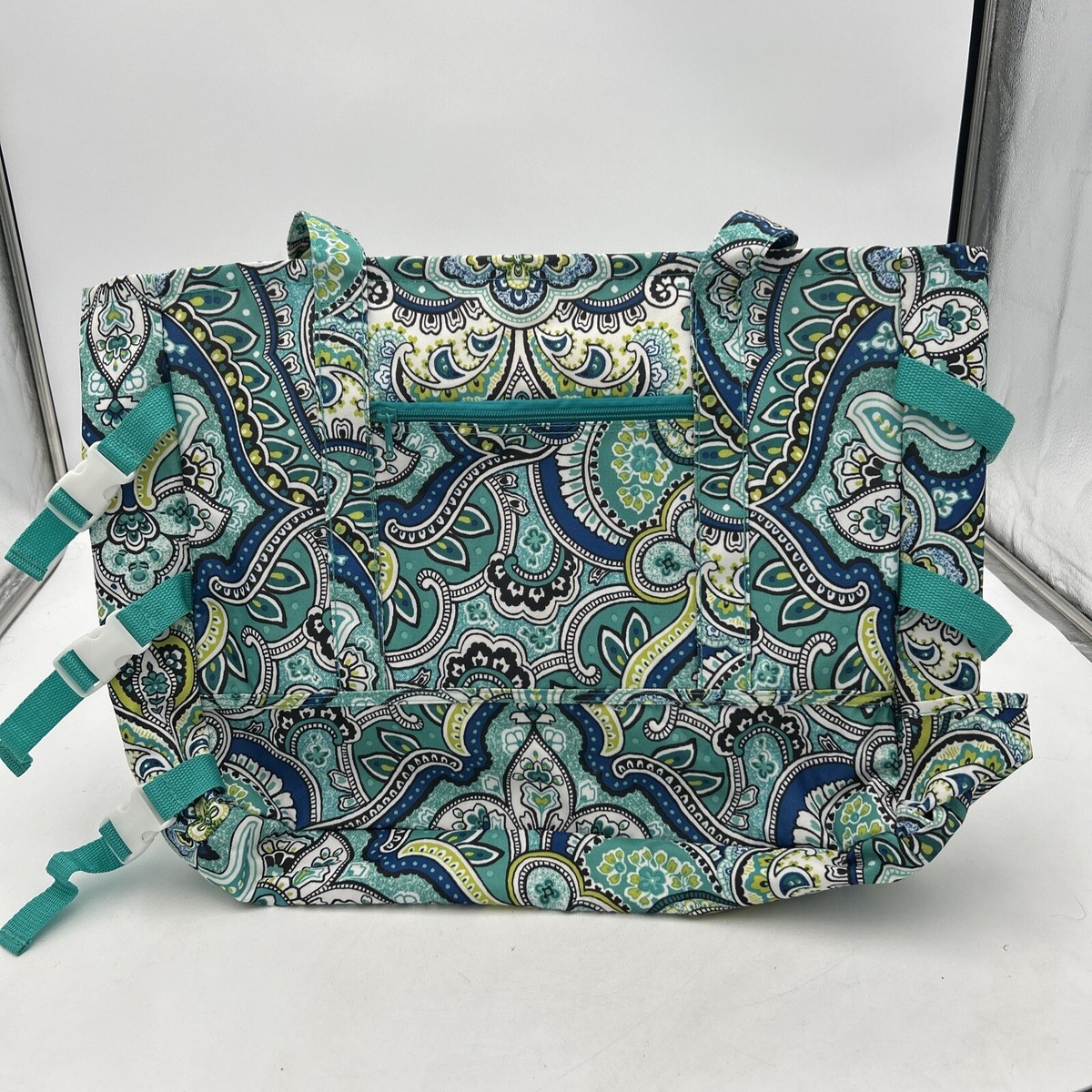 Mathilda Small Tote Bag/LAURA ASHLEY/ダークグリーン Laura Ashley Seaside Beach Tote Teal Green Blue Floral