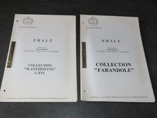 PUBLICITÉ EHALT COLLECTION M.ANTOINETTE L.XVI + FARANDOLE