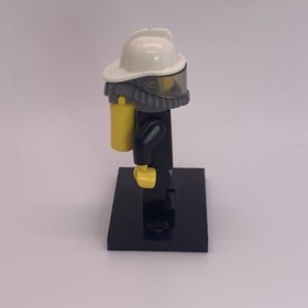 Lego City Minifigur cty0891 Fire - Reflective Stripes - Air Tanks - 20002