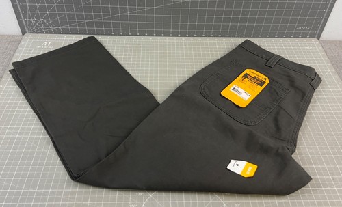 Carhartt Rugged Flex Relaxed-Fit Canvas Work Pants Men’s 36x30 New Gray BN2291-M