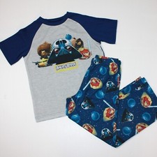 Old Navy Collectibilities Boy's Angry Birds Star Wars Pajamas Sleepwear size 8