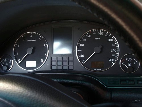 For Audi A8 D2 1994-2004 Cluster Gauge Dashboard Rings Speedo Trim 4pcs - Imagen 10 de 11