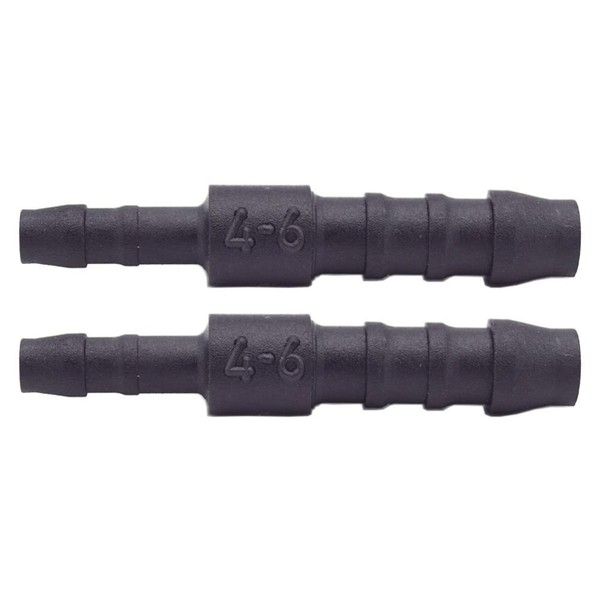 2 X You.S Schlauchverbinder Verbinder RGV Ø 6Mm 4Mm - Gerade Form - Reduzierer-image