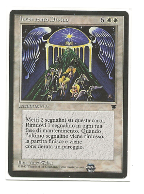 マジック：ザ・ギャザリング Divine Inter vention     MTG EN DIVINE INTERVENTION Magic Legends ITALIANO NM- MTG Intervento