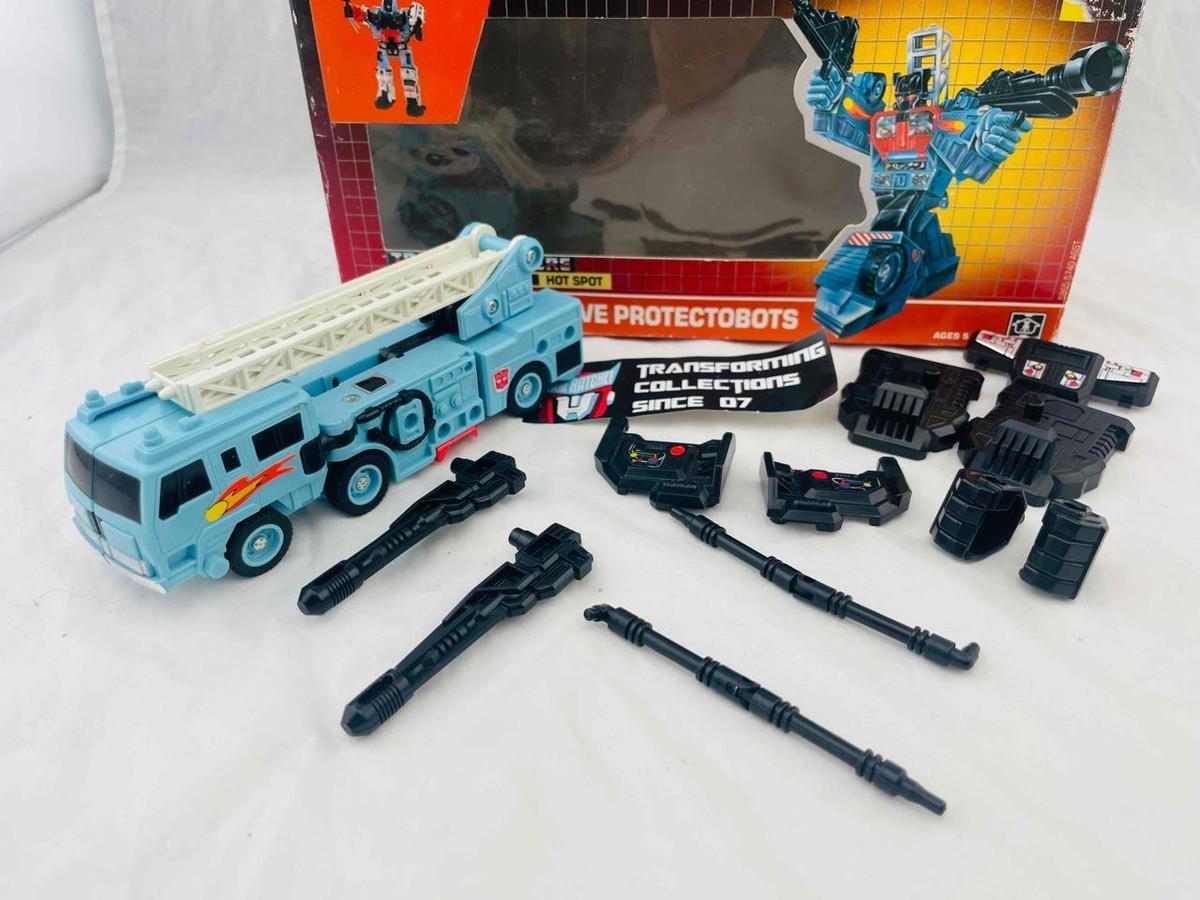 Transformers Original G1 1986 Protectobot Hot Spot Metal Complete