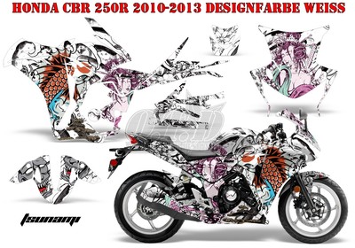 AMR RACING DEKOR GRAPHIC KIT HONDA CBR 250, 500R, 600RR, 1000RR TSUNAMI B