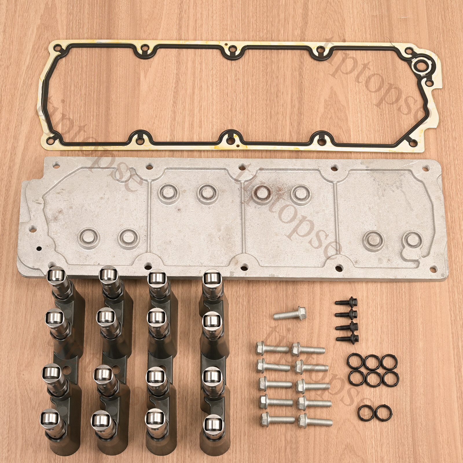 Non DOD AFM Roller Lifters Valley Cover Kit For 2008-20 GM Chevy LS 5.3 6.0 6.2