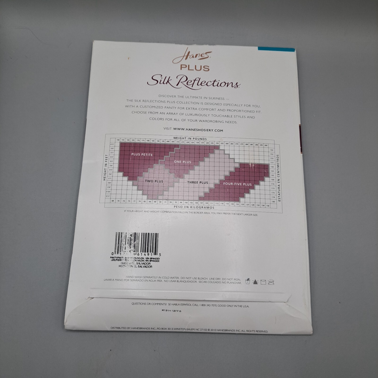 Hanes Plus Style 0A660 Silk Reflections Silky Sheer Size 2 Plus In - Foto 6