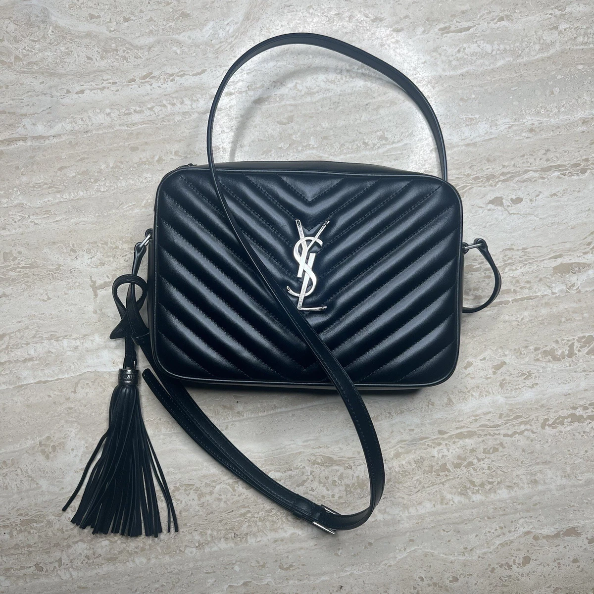 Lou camera bag in matelassé leather sale