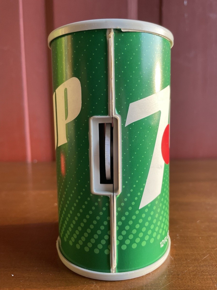 COOL Vintage 1980s 7UP Soda Promotional Advertising Soda Can