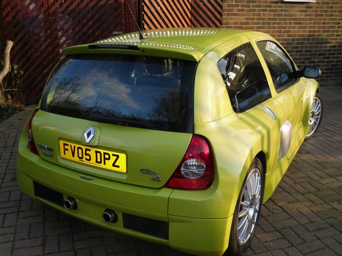 2005 RENAULT CLIO RENAULT SPORT V6 255 Acid YELLOW - One owner 26500 Miles - Picture 11 of 12