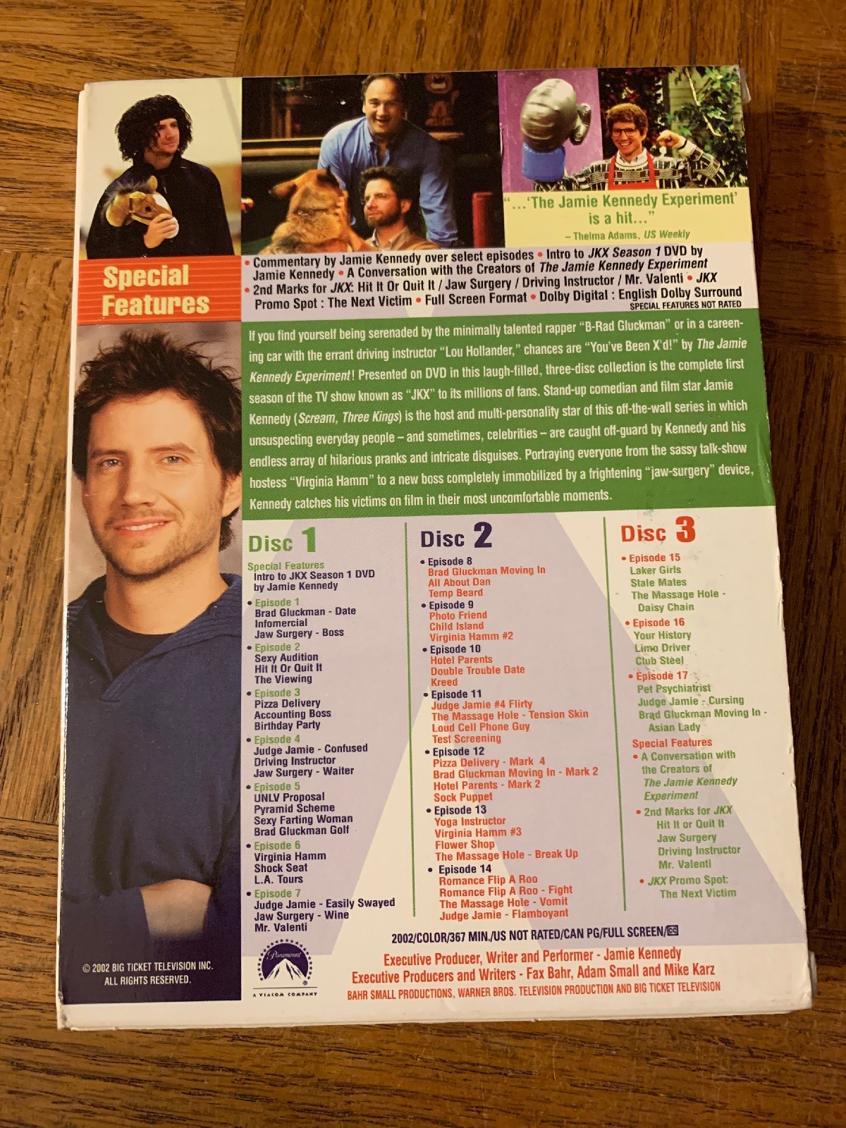 その他 Jamie Kennedy Experiment: 3 Season Pack [DVD] The Jamie Kennedy Experiment: Complete 3rd Season (DVD