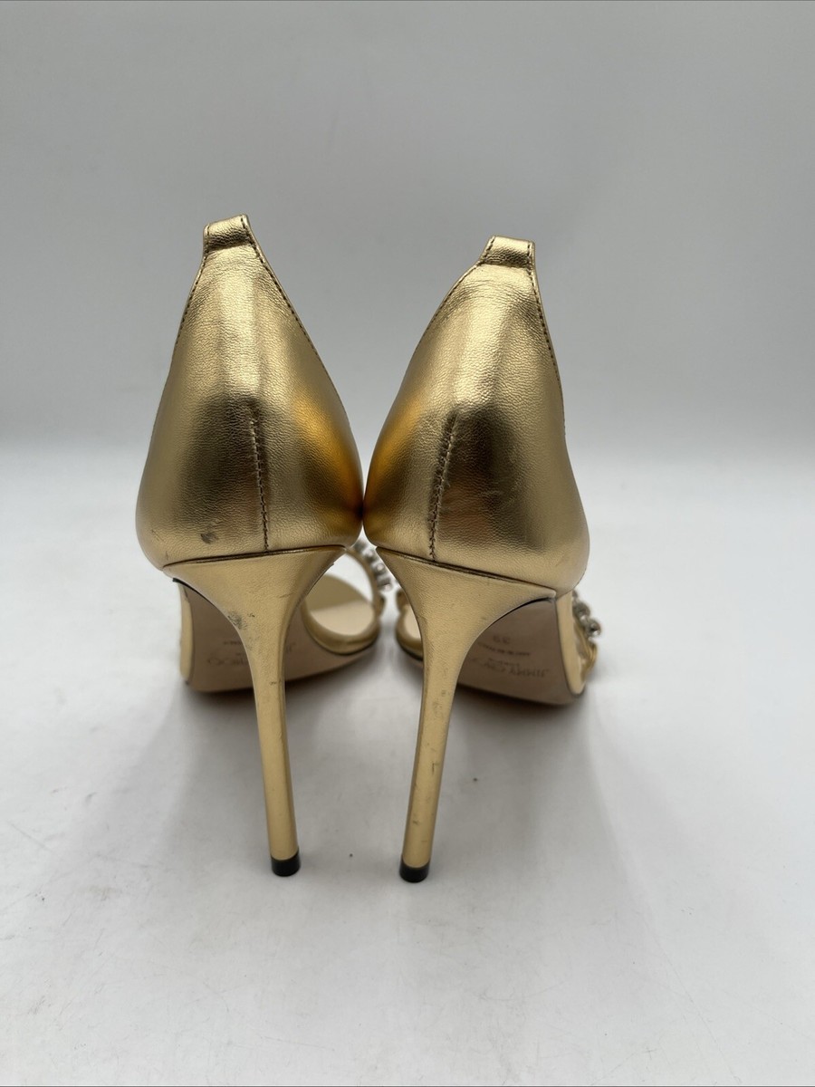 ジミーチューゴールドハイヒール39 Jimmy Choo – Max Pawn
