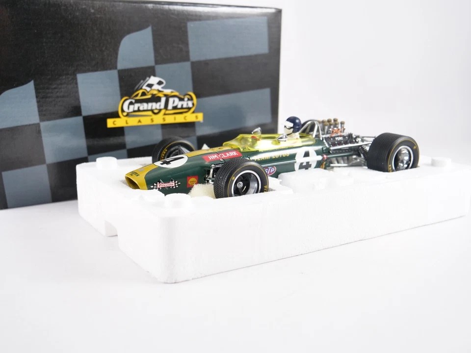 Exoto 1/18 Lotus Ford Tipo 49 Gran Premio Classics # 4 Jim Clark - Immagine 2 di 4
