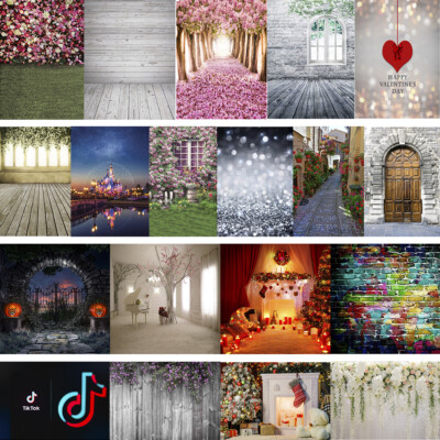 5x7ft 3x5ft Photography Backdrops 50+ Styles Vinyl Photo Background Studio Tool