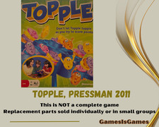 Board Game Parts: TOPPLE, Pressman, 2011, replacement pieces