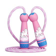 Kids Jump Rope Skipping Rope for Kids -Adjustable Cotton Jumping Ropes with W...