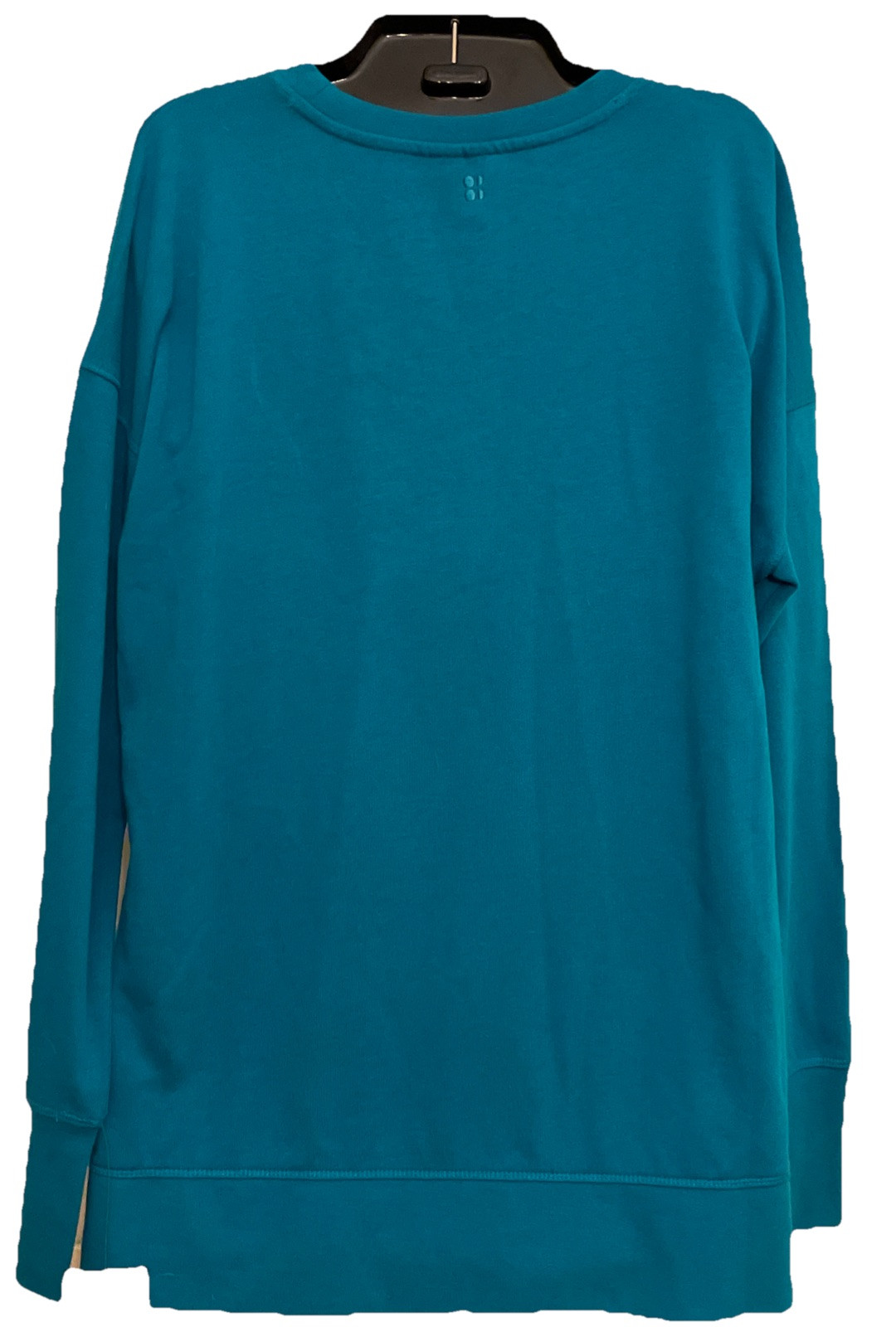 Sweaty Betty After Class Longline Sweatshirt Future Blue Size M, MSRP $79.  NWT image 5